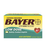Bayer Aspirin Regimen 81mg Low Dose 低劑量阿斯匹靈 (400 顆腸溶片) Bayer Aspirin Regimen 81mg Low Dose 低劑量阿斯匹靈 (400 顆腸溶片)