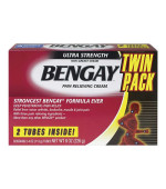 Bengay 奔肌強效舒緩肌肉酸痛藥膏 兩條裝 (總共 8盎司 或 226克) Bengay 奔肌強效舒緩肌肉酸痛藥膏 兩條裝 (總共 8盎司 或 226克)