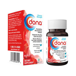 Dona Crystalline Glucosamine Sulfate 羅達藥廠硫酸鹽葡萄糖胺 (60 顆 膜衣錠)