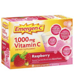 Emergen-C Vitamin C 1000mg Raspberry 維生素C 氣泡沖劑 - 覆盆子口味 (一盒 30包) Emergen-C Vitamin C 1000mg Raspberry 維生素C 氣泡沖劑 - 覆盆子口味 (一盒 30包)