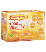 Emergen-C Vitamin C 1000mg Tangerine 維生素C 氣泡沖劑 - 柑橘口味 (一盒 30包) Emergen-C Vitamin C 1000mg Tangerine 維生素C 氣泡沖劑 - 柑橘口味 (一盒 30包)