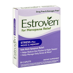 Estroven Stress Plus Mood & Memory 伊思蒙 大豆異黃酮 + 減壓增憶配方 (30顆 膜衣錠) Estroven Stress Plus Mood & Memory 伊思蒙 大豆異黃酮 + 減壓增憶配方 (30顆 膜衣錠)