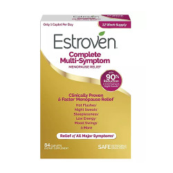 Estroven Complete Multi Sympton 伊思蒙 大豆異黃酮 + 抗壓力配方 (84顆 膜衣錠) Estroven Complete Multi Sympton 伊思蒙 大豆異黃酮 + 抗壓力配方 (84顆 膜衣錠)