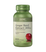 GNC Herbal Plus Grape Seed Extract 300mg 葡萄籽萃取物 (100顆素食膠囊) GNC Herbal Plus Grape Seed Extract 300mg 葡萄籽萃取物 (100顆素食膠囊)