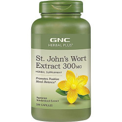 GNC Herbal Plus St. John's Wort Extract 300 mg 聖約翰草萃取 (200顆素食膠囊)