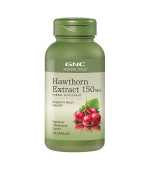 GNC Herbal Plus Hawthorn Extract 150 mg 山楂精華 (100顆素食膠囊)