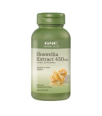 GNC Herbal Plus Boswellia Extract 450 mg 乳香萃取 (100顆素食膠囊)