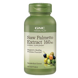 GNC Herbal Plus Saw Palmetto Extract 160 mg 鋸棕梠籽萃取 (100顆軟膠囊) GNC Herbal Plus Saw Palmetto Extract 160 mg 鋸棕梠籽萃取 (100顆軟膠囊)