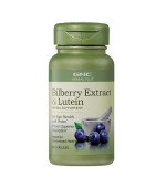 GNC Herbal Plus Bilberry Extract & Lutein 山桑子萃取與葉黃素 (60顆素食膠囊) GNC Herbal Plus Bilberry Extract & Lutein 山桑子萃取與葉黃素 (60顆素食膠囊)