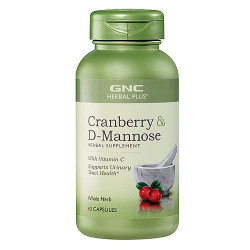 GNC Herbal Plus Cranberry & D-Mannose 蔓越莓和甘露糖 (60顆膠囊) GNC Herbal Plus Cranberry & D-Mannose 蔓越莓和甘露糖 (60顆膠囊)