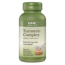GNC Herbal Plus Turmeric Complex 薑黃素複合物 (100顆素食膠囊) GNC Herbal Plus Turmeric Complex 薑黃素複合物 (100顆素食膠囊)