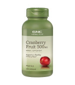 GNC Herbal Plus Cranberry Fruit 500 mg 蔓越莓果 (100顆膠囊) GNC Herbal Plus Cranberry Fruit 500 mg 蔓越莓果 (100顆膠囊)