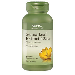 GNC Herbal Plus Senna Leaf Extract 125 mg 賽納葉精華 (100顆素食膠囊)