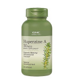 GNC Herbal Plus Huperzine A 石杉鹼甲 提高記憶力 (50顆素食膠囊)