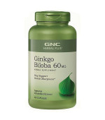 GNC Herbal Plus Ginkgo Biloba 60mg 銀杏 (300顆素食膠囊)