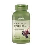 GNC Herbal Plus Elderberry Fruit 550 mg 接骨木莓果 (100顆素食膠囊) GNC Herbal Plus Elderberry Fruit 550 mg 接骨木莓果 (100顆素食膠囊)