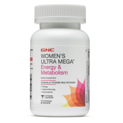 GNC WOMEN'S ULTRA MEGA Energy & Metabolism 美佳強效能量與代謝綜合維他命 (90顆膠囊碇) GNC WOMEN'S ULTRA MEGA Energy & Metabolism 美佳強效能量與代謝綜合維他命 (90顆膠囊碇)