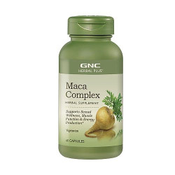GNC Herbal Plus Maca Complex 複合式馬卡 (60顆素食膠囊)