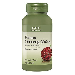 GNC Herbal Plus Panax Ginseng 600 mg 人蔘皂苷精華 (100顆膠囊) GNC Herbal Plus Panax Ginseng 600 mg 人蔘皂苷精華 (100顆膠囊)