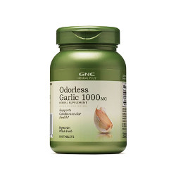 GNC Herbal Plus Odorless Garlic 1000 mg 無味大蒜精 (100顆素食碇) GNC Herbal Plus Odorless Garlic 1000 mg 無味大蒜精 (100顆素食碇)