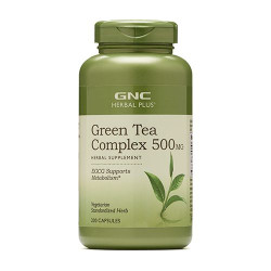 GNC Herbal Plus Green Tea Complex 500mg 綠茶精華 (200顆膠囊) GNC Herbal Plus Green Tea Complex 500mg 綠茶精華 (200顆膠囊)