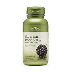 GNC Herbal Plus Siberian Root 500 mg 西伯利亞蔘(刺五加) (100顆膠囊) GNC Herbal Plus Siberian Root 500 mg 西伯利亞蔘(刺五加) (100顆膠囊)