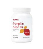 GNC Pumpkin Seed Oil 1000mg 南瓜籽油 (100顆 軟膠囊)