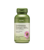 GNC Herbal Plus Echinacea Extract 500mg 紫錐菊 (100顆素食膠囊) GNC Herbal Plus Echinacea Extract 500mg 紫錐菊 (100顆素食膠囊)