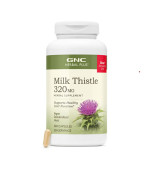 [新包裝] GNC Herbal Plus Milk Thistle 320mg 奶薊草 (300顆素食膠囊)