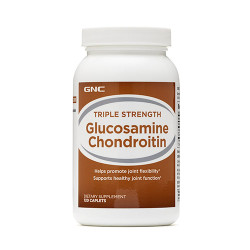 GNC Triple Strength Glucosamine Chondroitin 三倍強效 葡萄糖胺 與 軟骨素 (120顆 膜衣錠)