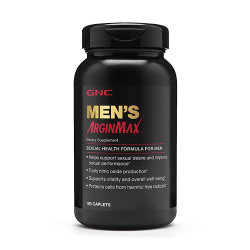 GNC MEN'S ARGINMAX 雄勁膠囊食品 (180 顆膠囊碇)