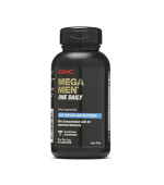 GNC MEGA MEN One Daily 美佳男用 每日一顆 綜合維他命 (60顆膠囊碇 - 不含鐵) GNC MEGA MEN One Daily 美佳男用 每日一顆 綜合維他命 (60顆膠囊碇 - 不含鐵)