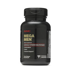 GNC MEGA MEN 美佳男用長效型綜合維他命 (90顆膠囊碇) GNC MEGA MEN 美佳男用長效型綜合維他命 (90顆膠囊碇)