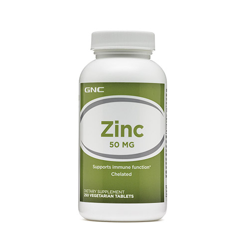 GNC Zinc 50mg 葡萄糖酸鋅 (250顆 素食錠) GNC Zinc 50mg 葡萄糖酸鋅 (250顆 素食錠)