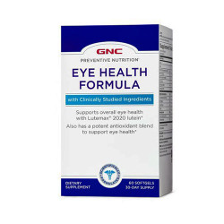 GNC Preventive Nutrition Eye Health Formula 郝晶晶護眼配方 (60 顆 軟膠囊) GNC Preventive Nutrition Eye Health Formula 郝晶晶護眼配方 (60 顆 軟膠囊)