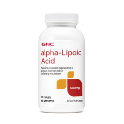 GNC Alpha-Lipoic Acid 600mg 硫辛酸 (60顆 膜衣錠)