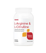GNC L-Arginine & L-Citrulline 精氨酸和瓜氨酸 (120顆 膜衣錠)