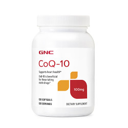 GNC CoQ-10 100mg 輔酶 (120顆 軟膠囊) GNC CoQ-10 100mg 輔酶 (120顆 軟膠囊)