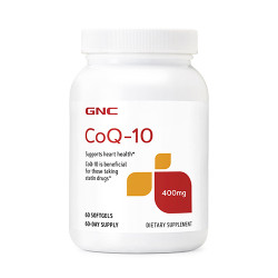 GNC CoQ-10 400mg 輔酶 (60顆 軟膠囊) GNC CoQ-10 400mg 輔酶 (60顆 軟膠囊)