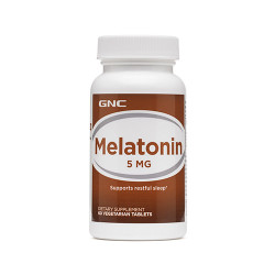 GNC Melatonin 5mg 褪黑激素 (60顆 素食錠) GNC Melatonin 5mg 褪黑激素 (60顆 素食錠)
