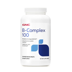 GNC B-Complex 100 必康 維生素 B群 (250顆 素食膜衣錠)