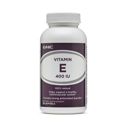 GNC Vitamin E 400 IU 維他命 E (180顆 軟膠囊)