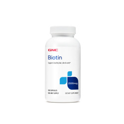 GNC Biotin 2500 mcg 生物素 (120顆 膠囊) GNC Biotin 2500 mcg 生物素 (120顆 膠囊)