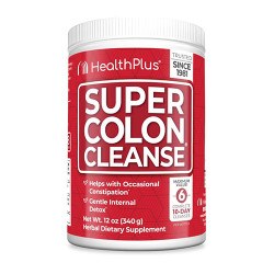 Health Plus Inc Super Colon Cleanse 超級清腸纖維素粉 (12 oz - 340 g) Health Plus Inc Super Colon Cleanse 超級清腸纖維素粉 (12 oz - 340 g)