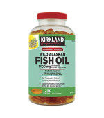 Kirkland Signature Fish Oil 1400mg 野生阿拉斯加魚油 (230 顆軟膠囊)