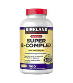 Kirkland Signature Super B-Complex 超級維生素 B群 含電解質 (500 顆) Kirkland Signature Super B-Complex 超級維生素 B群 含電解質 (500 顆)