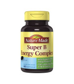 Nature Made Super B Energy Complex 超級活力維生素 B 群 (60 顆軟膠囊) Nature Made Super B Energy Complex 超級活力維生素 B 群 (60 顆軟膠囊)