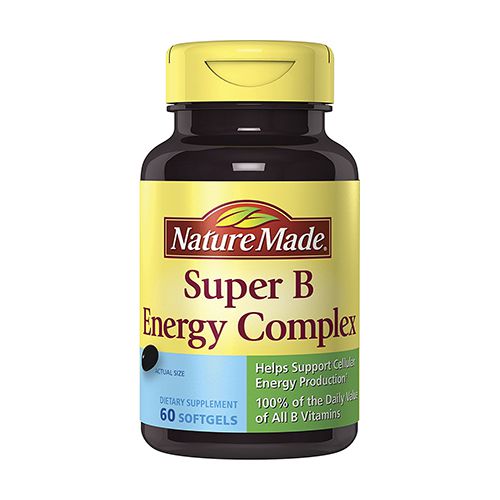 Nature Made Super B Energy Complex 超級活力維生素 B 群 (60 顆軟膠囊) Nature Made Super B Energy Complex 超級活力維生素 B 群 (60 顆軟膠囊)