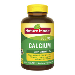 Nature Made Calcium 600mg with Vitamin D 鈣加維生素D (220 顆)