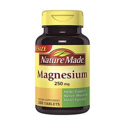 Nature Made Magnesium 250mg 鎂 (200 顆藥錠)